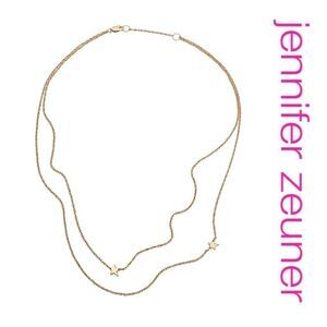 Jennifer Zeuner Star Double Necklace